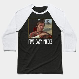 Nicholson's Best Roles Easy Pieces Nostalgia Baseball T-Shirt